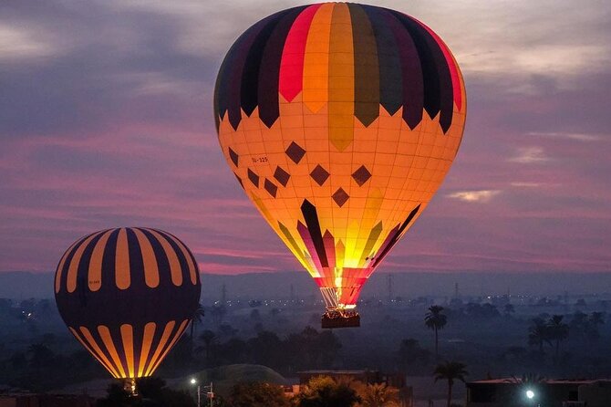 1 Day Private Tour with Hot Air Balloon from Hurghada to Luxor - A sunrise flight that changes the shape of Luxor