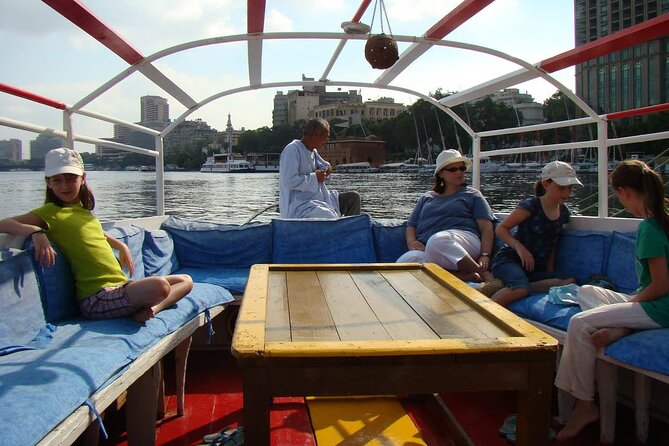 1 -Hour Sailing Egyptian felucca ride on the Nile in Cairo - The guide makes the difference