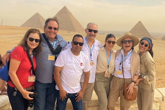 10 Day Treasures of Egypt Tour Giza Pyramids & Cairo & Nile Cruise & Abu Simbel - Giza, Saqqara, and Memphis on day two