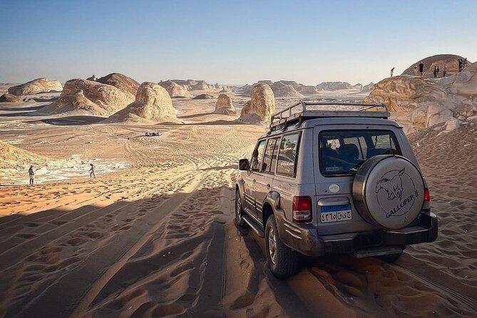 2 Days 1 Night to White and Black Desert from Cairo or Giza - Black Desert and the remains on English Mountain