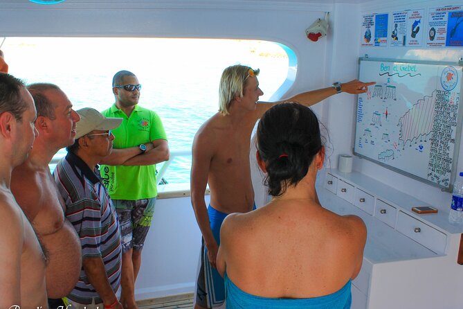 2-Dive adventure-Safe & Top-rated boat for Certified Divers - Life on an 88-foot boat between sessions