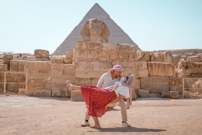 2 hrs Unique Photo session (PhotoShoot) at the Pyramids of Giza - What you receive for $95