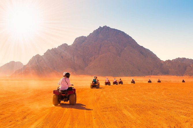 3-Hour Desert Quad Bike in Hurghada Desert - Leaving Hurghada before the heat