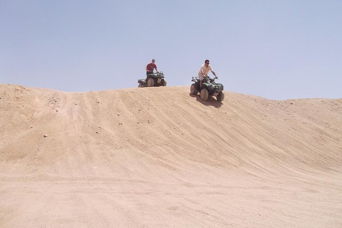 3-Hour Desert Quad Bike in Hurghada Desert - A five-minute camel ride