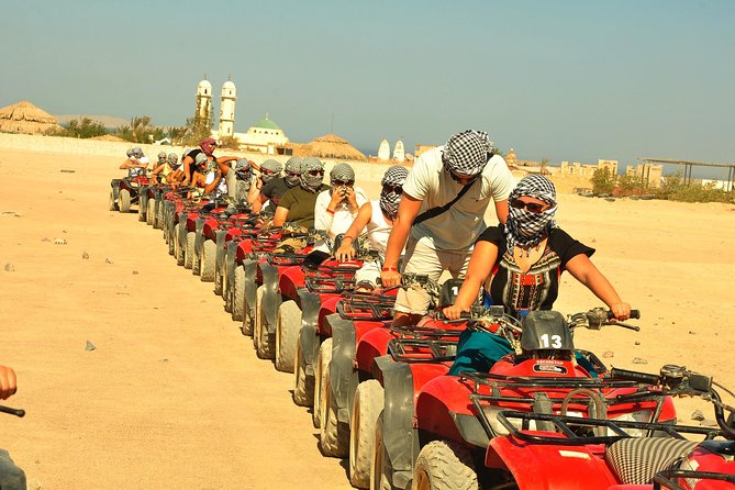 3 hours Mini Super Safari (Family Safari) - Quad biking across Hurghada’s rocky desert
