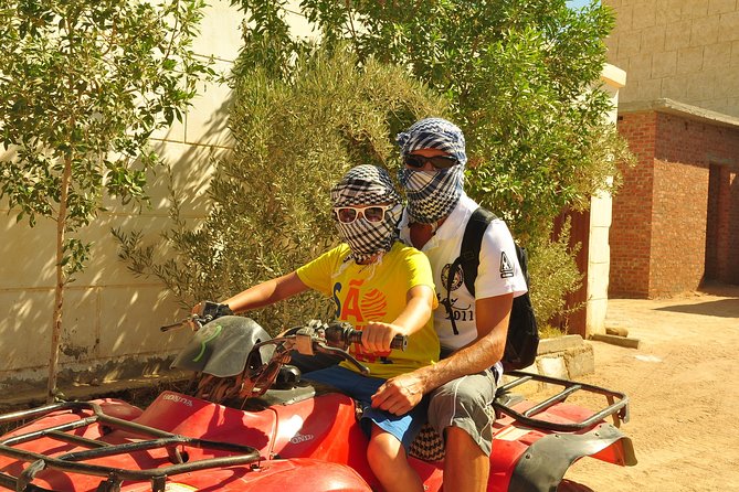 3 hours Quad bike driving - A short stop at the Bedouin camp