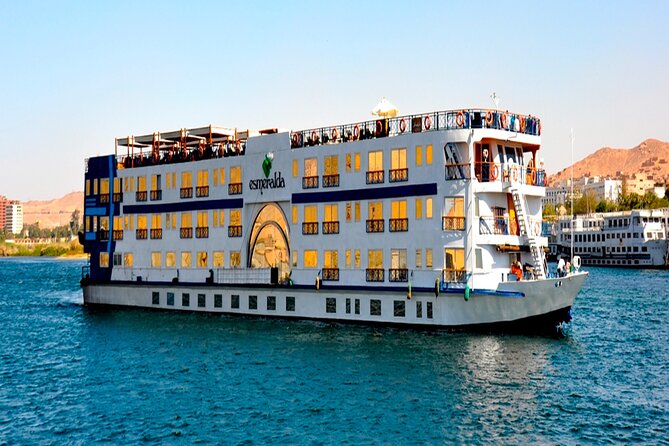 4-Day Nile Cruise sails Aswan to Luxor&Abu Simbel.Hot air Balloon - Day one: Aswan High Dam and island-bound Philae