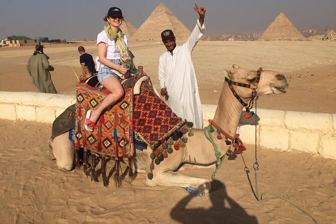 4-Hours Private Giza Pyramids,sphinx,Lunch,Camel & Inside Pyramid - The 15-minute camel ride