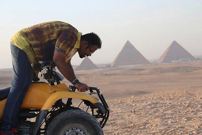 60 Min Quad Bike Ride Private Tour from Cairo or Giza - Sunrise, sunset, or a daytime departure