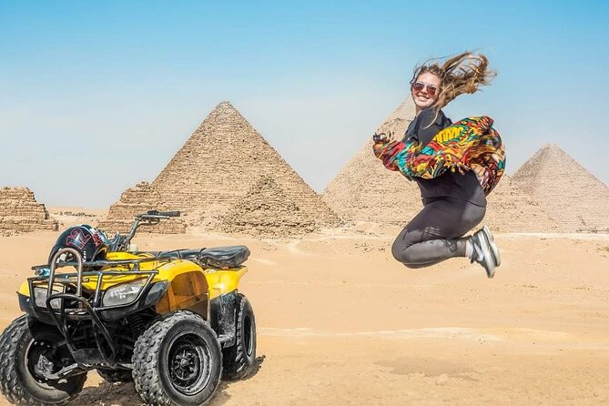 60 Min Quad Bike Ride Private Tour from Cairo or Giza - The photo stop is part of the appeal