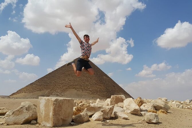 8 Hours Guided tour to Giza Pyramids , Sphinx, Saqqara & Dahshur - Dahshur’s Bent and Red Pyramids