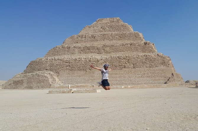 8 Hours Guided tour to Giza Pyramids , Sphinx, Saqqara & Dahshur - The Great Sphinx and Valley Temple