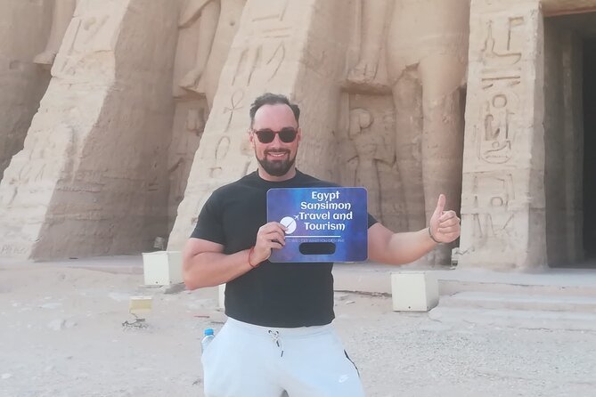 Abu Simbel temple in Aswan - Arriving at the two temples