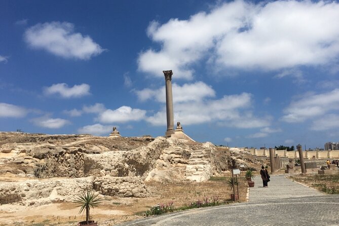 Alexandria Day Tour From Cairo & Giza Hotels - Pompey’s Pillar and the remains of Serapeum