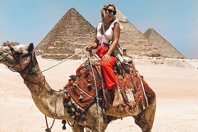 All INC- Pyramids,Camel Ride،(1 hour) four wheeler (ATV)& Lunch - Hotel pickup makes the morning simple