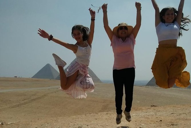 All Inclusive day tour to Giza pyramids, Egyptian museum and Felucca - Two hours among the pyramids at Giza