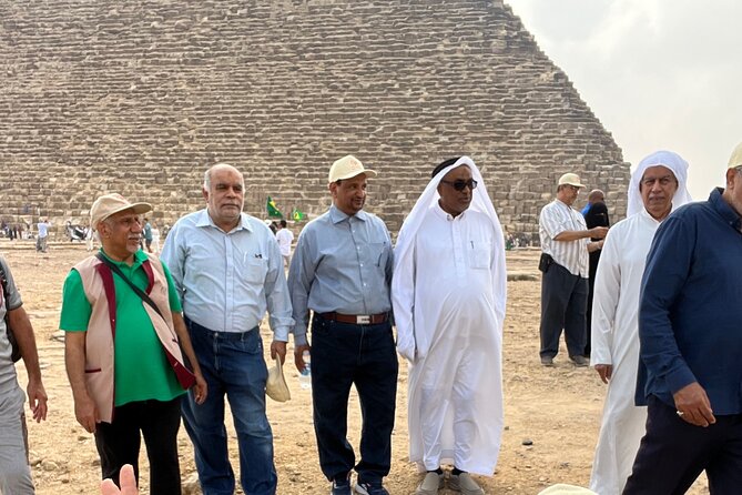 All Inclusive - Giza Pyramids , Sphinx, Cairo Museum and Lunch - The Sphinx adds a human face to the plateau