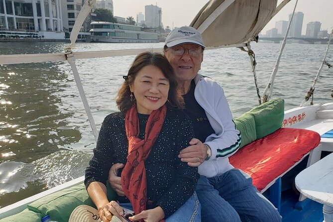All inclusive private sailing Egyptian Nile Felucca Ride at Cairo - Sunset, daytime, or night: choosing your departure