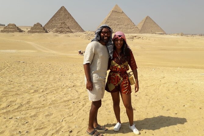 All inclusive Private Tour Giza Pyramids Sphinx ,Camel Ride and Lunch - Meeting the Great Sphinx