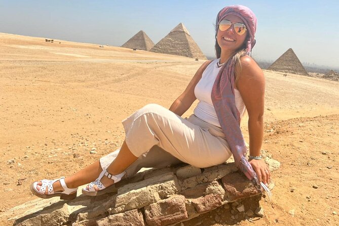 All inclusive Private Tour Giza Pyramids Sphinx ,Camel Ride and Lunch - Koshary lunch and Egyptian bazaars