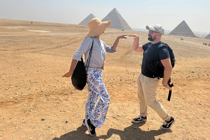 All inclusive Private Tour Giza Pyramids Sphinx ,Camel Ride and Lunch - Memphis and Saqqara need a clear confirmation