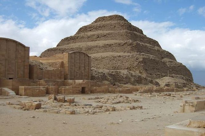 All-inclusive Private Trip Giza Pyramids Sphinx Saqqara, Dahshur - Saqqara shows how pyramid design developed