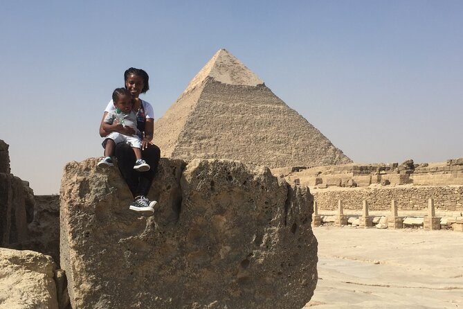 All Inclusive To Giza Pyramids, Sphinx, Cairo Museum, Old Bazaar - A 20-minute camel ride across the desert