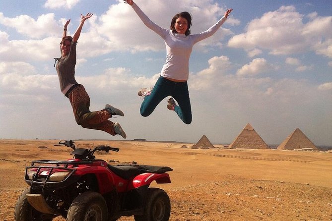 All inclusive Tour Giza Pyramids Sphinx Quadbike Camels Lunch - Timing, delays, and what to wear