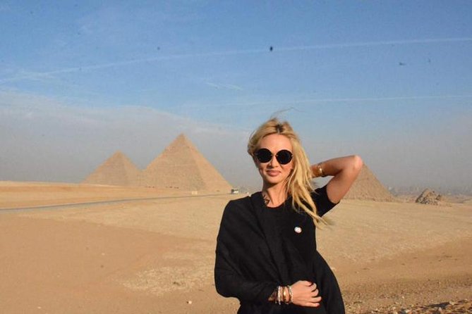 All inclusive Tour to Giza pyramids,Sphinx,inside pyramid,Camel - The Valley Temple and the Great Sphinx