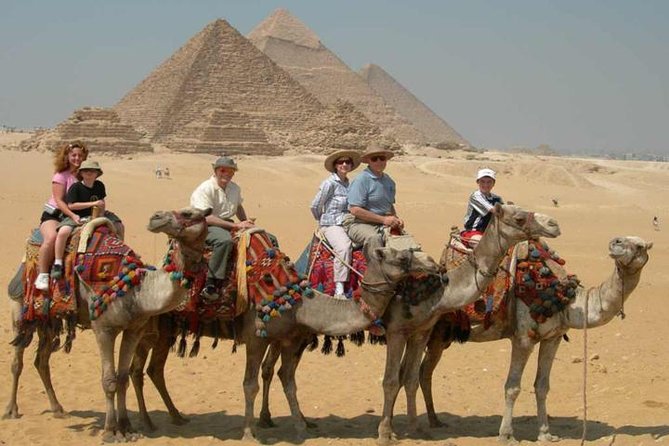 All inclusive Tour to Giza pyramids,Sphinx,inside pyramid,Camel - Lunch, water, and transport value