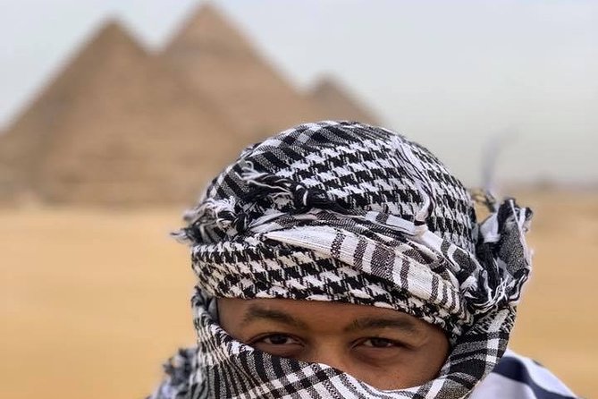 All inclusive Tour to the Giza Pyramids, Sphinx and Camel ride - The Great Sphinx and its powerful profile