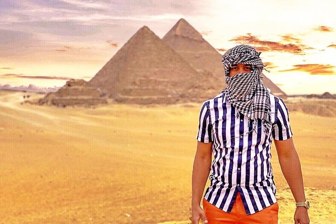All inclusive Tour to the Giza Pyramids, Sphinx and Camel ride - The optional camel ride, lunch, and extra activities