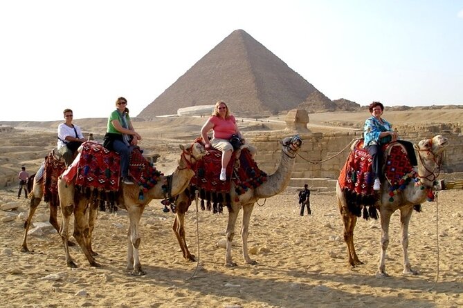 Allinclusive Half DayPrivateTour Giza PyramidsSphinx Ticke Lunch - Hotel pickup keeps the morning simple