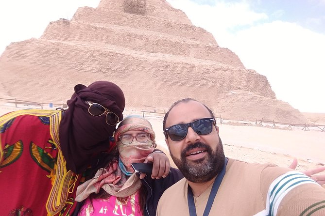 Amazing Day Tour to Saqqara,memphis,Giza Pyramids & Sphinx 2025 - Giza: three pyramids, one Sphinx, and the Valley Temple