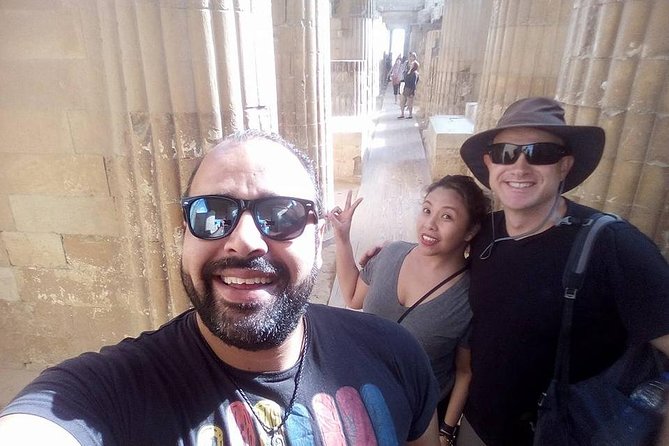 Amazing Day Tour to Saqqara,memphis,Giza Pyramids & Sphinx 2025 - An Egyptian lunch with koshary or falafel