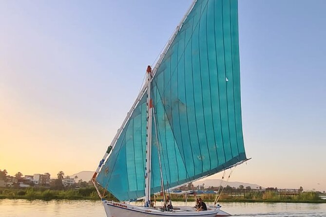 Amazing Sunset sailing by Felucca in Luxor -2 Hours (Private) - Your hotel pickup and ride to the river