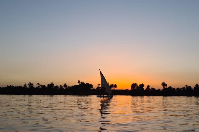 Amazing Sunset sailing by Felucca in Luxor -2 Hours (Private) - What happens when the wind is weak