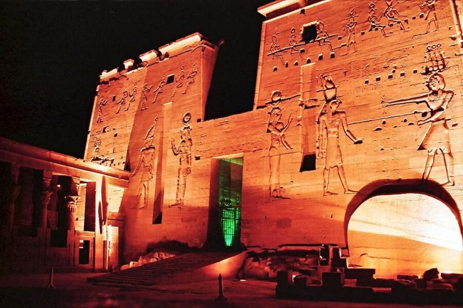 Aswan: Philae Temple Sound & Light Show with Entrance Fees - Audio languages and sound quality