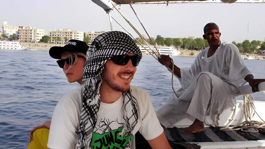 Aswan Private Felucca Ride: Sail Around Elephantine Island. - Kitchener’s Botanical Gardens and the island stop