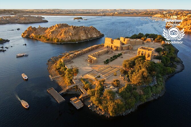 Aswan to Luxor: 4-Day Private Nile Journey - Day 1: Philae, island temple of the goddess Isis