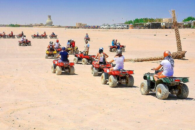 ATV Quad Bike Desert Adventure & Camel Ride from Hurghada - The sunset photo stop