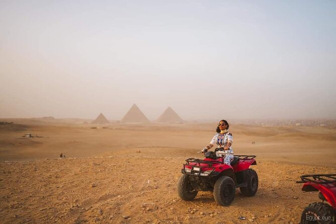 ATV Quad Bike Ride At GIZA Pyramids & BBQ Dinner. - The guide can shape the whole evening