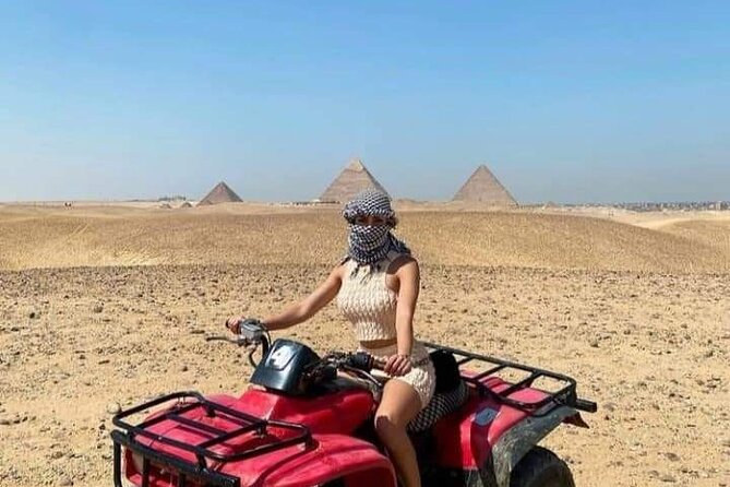 ATV Quad Bike Ride At GIZA Pyramids & BBQ Dinner. - Dinner gives the tour a local finish