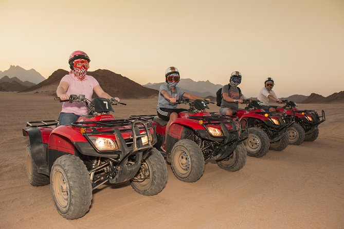 ATV Quad Bike Ride Safari and Camel Ride With Transfer - Hurghada - Tea and village time at the Bedouin stop