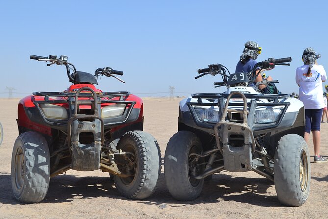 ATV Quad Bike Safari & Camel Ride With Transfer - Hurghada - From El Gouna hotel to desert track