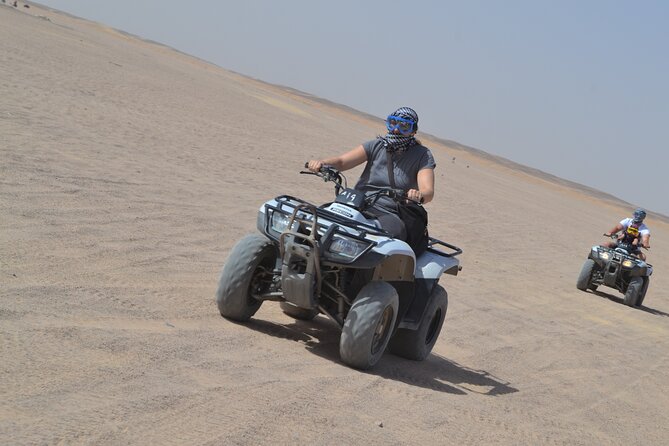 ATV Quad Bike Safari & Camel Ride With Transfer - Hurghada - An hour on the quad bike