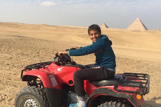 ATV Quad Bike Tour at Pyramids of Giza - Riding toward the pyramids instead of simply viewing them