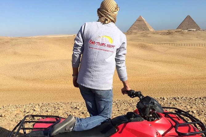 ATV Ride at the Desert of Giza Pyramids - Riding around the Giza Plateau
