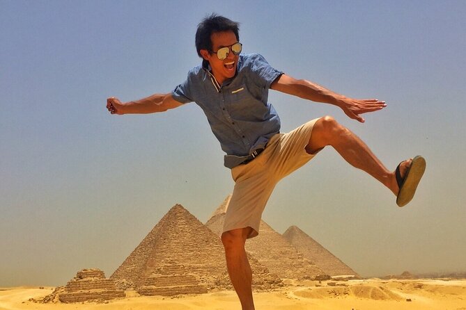 Best Cairo Tours Visit to Giza Pyramids - The Valley Temple and Sphinx finish