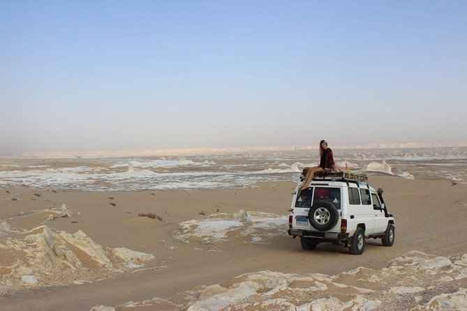 Black and White Desert and Bahariya Oasis Tour 2 Days 1 Night - The White Desert’s mushroom-shaped rocks